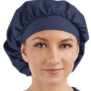 Navy Professional Working Wear Cap/Hat with Simple Cool Comfortable Spandex